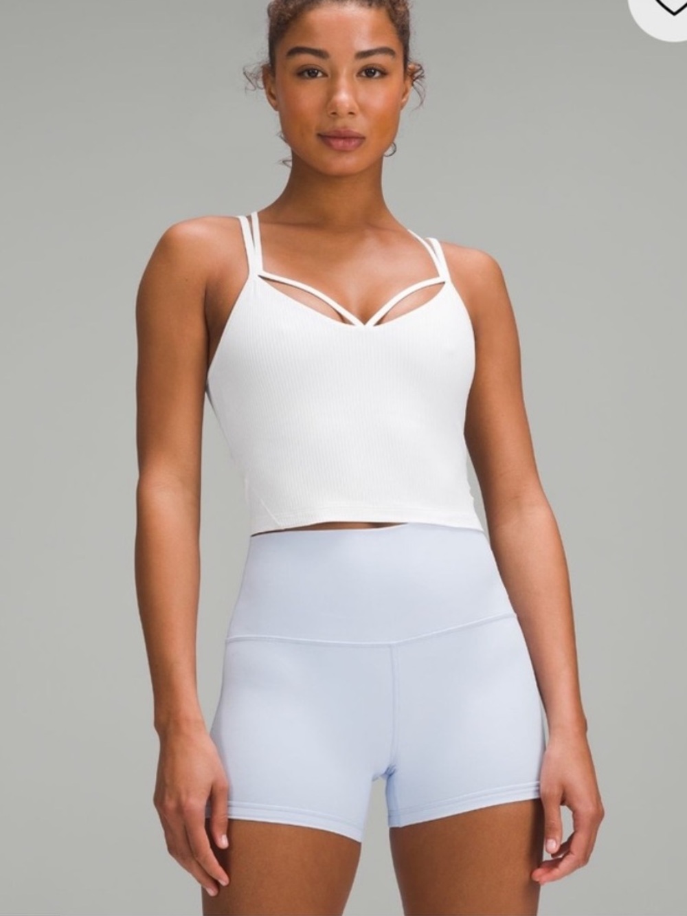 Lululemon Align Strappy Ribbed Tank w/Bra 8